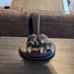 Small Dog lamp